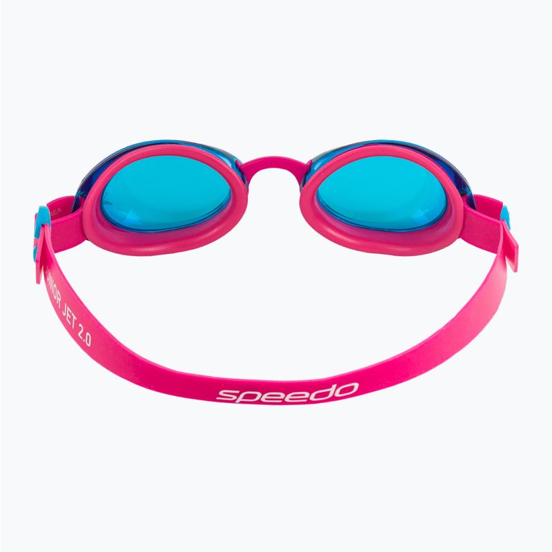 Окуляри для плавання дитячі Speedo Jet 2.0 electric pink / azure blue 4