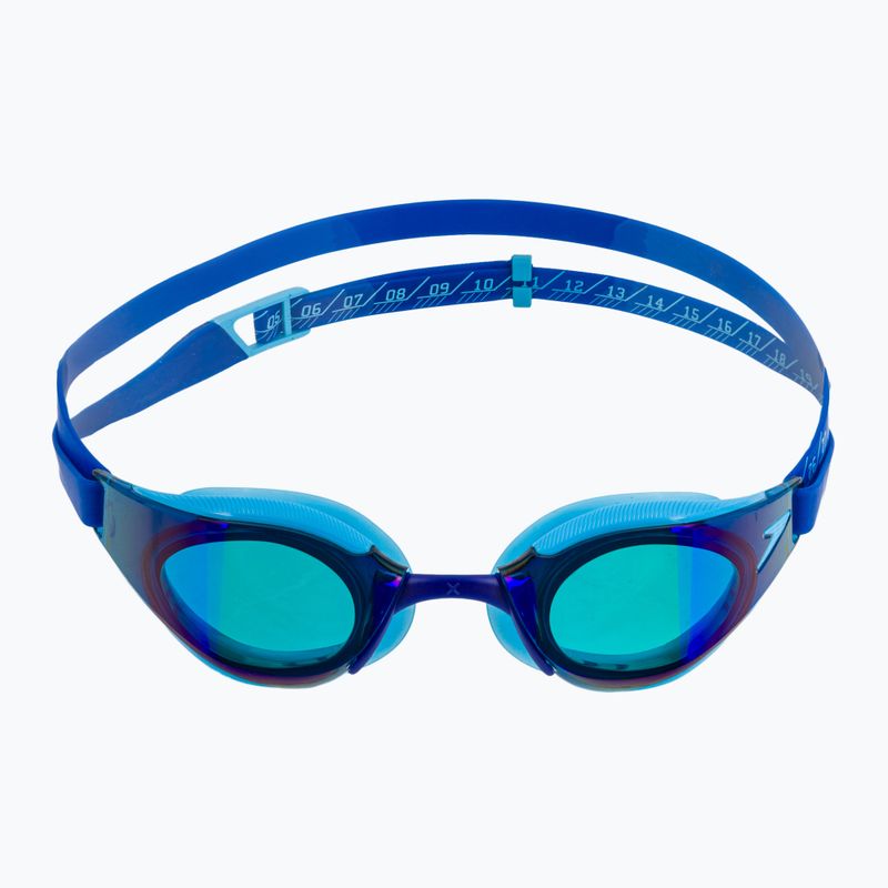 Окуляри для плавання дитячі Speedo Fastskin Hyper Elite Mirror picton blue / cobalt / iris 2