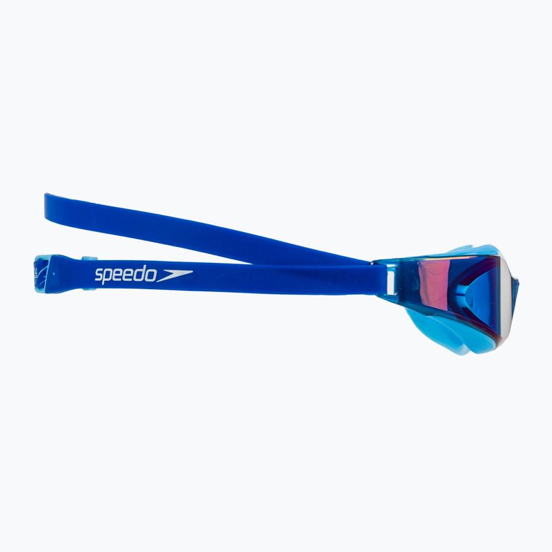Окуляри для плавання дитячі Speedo Fastskin Hyper Elite Mirror picton blue / cobalt / iris 3