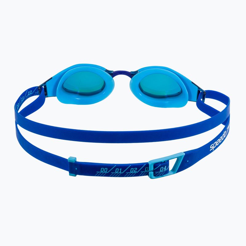Окуляри для плавання дитячі Speedo Fastskin Hyper Elite Mirror picton blue / cobalt / iris 4