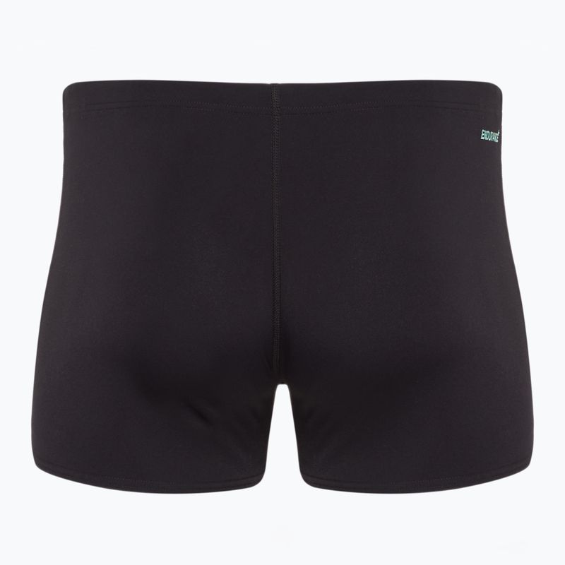 Боксерки для плавання чоловічі Speedo Hyperboom Panel Aquashort black/dark teal 2