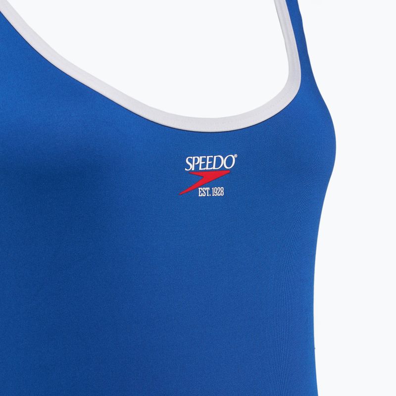 Купальник суцільний жіночий Speedo Solid Bound Scoop turkish sea 3