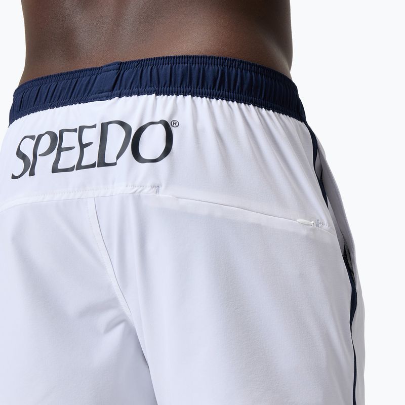 Чоловічі плавальні шорти Speedo Jetstream Retro Logo Volley 16" білі 3