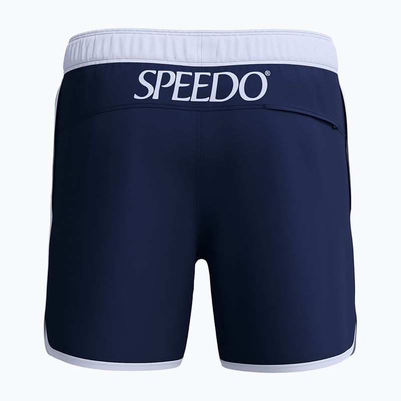 Шорти для плавання чоловічі Speedo Jetstream Retro Logo Volley 16" peacoat 2