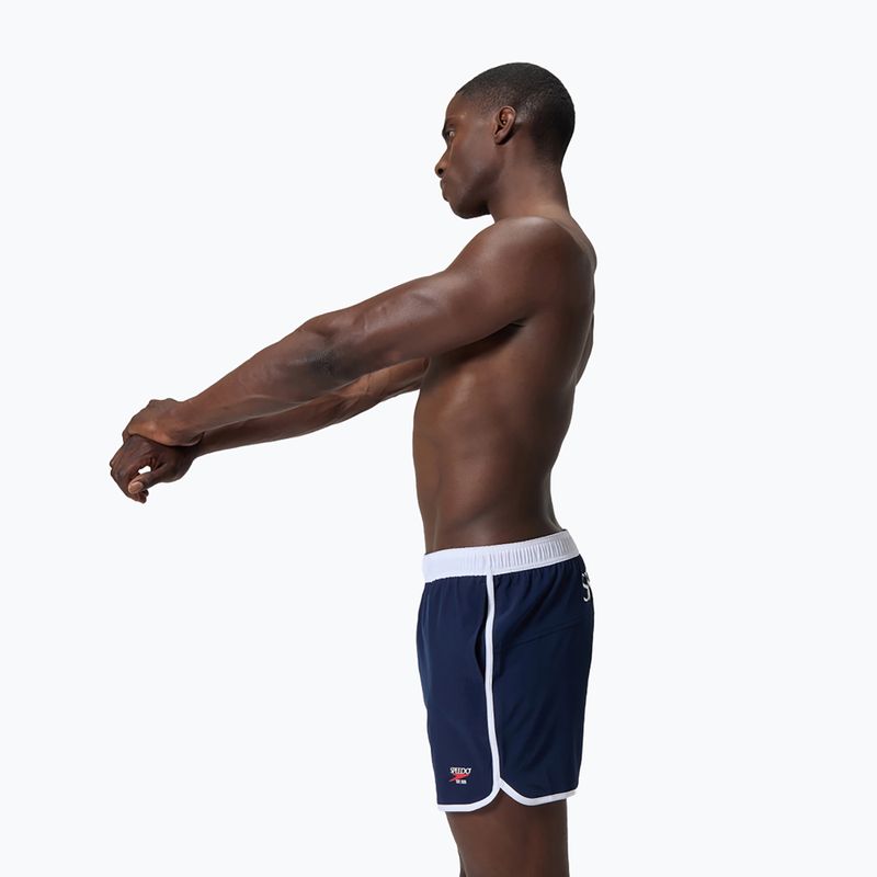 Шорти для плавання чоловічі Speedo Jetstream Retro Logo Volley 16" peacoat 7