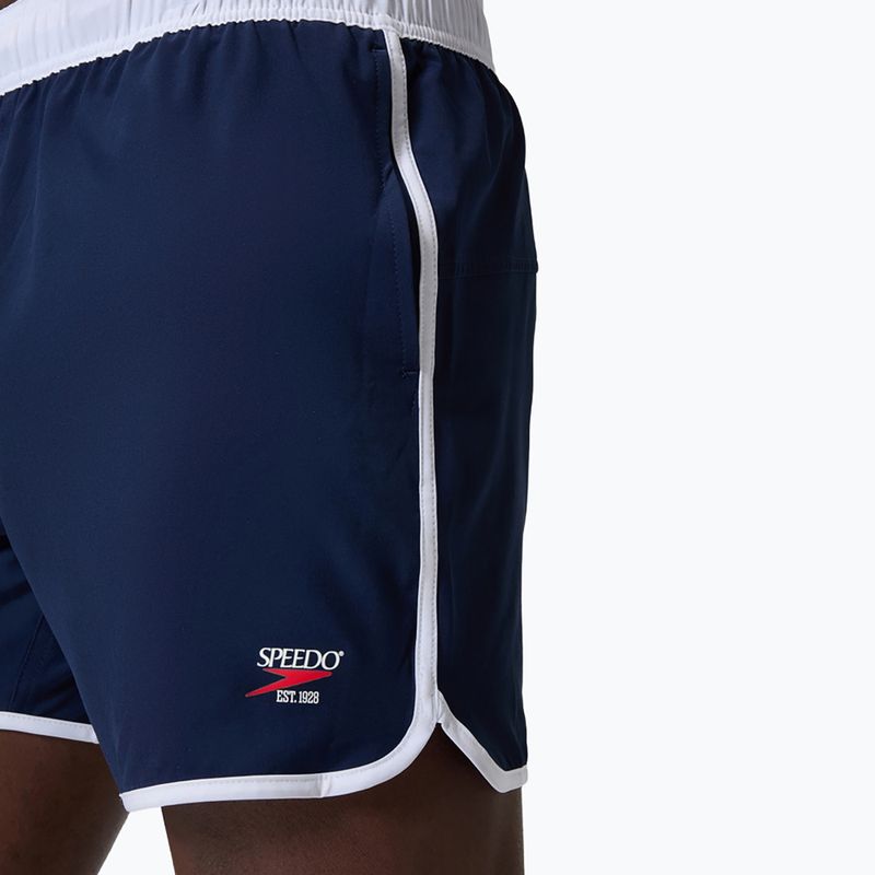 Шорти для плавання чоловічі Speedo Jetstream Retro Logo Volley 16" peacoat 8