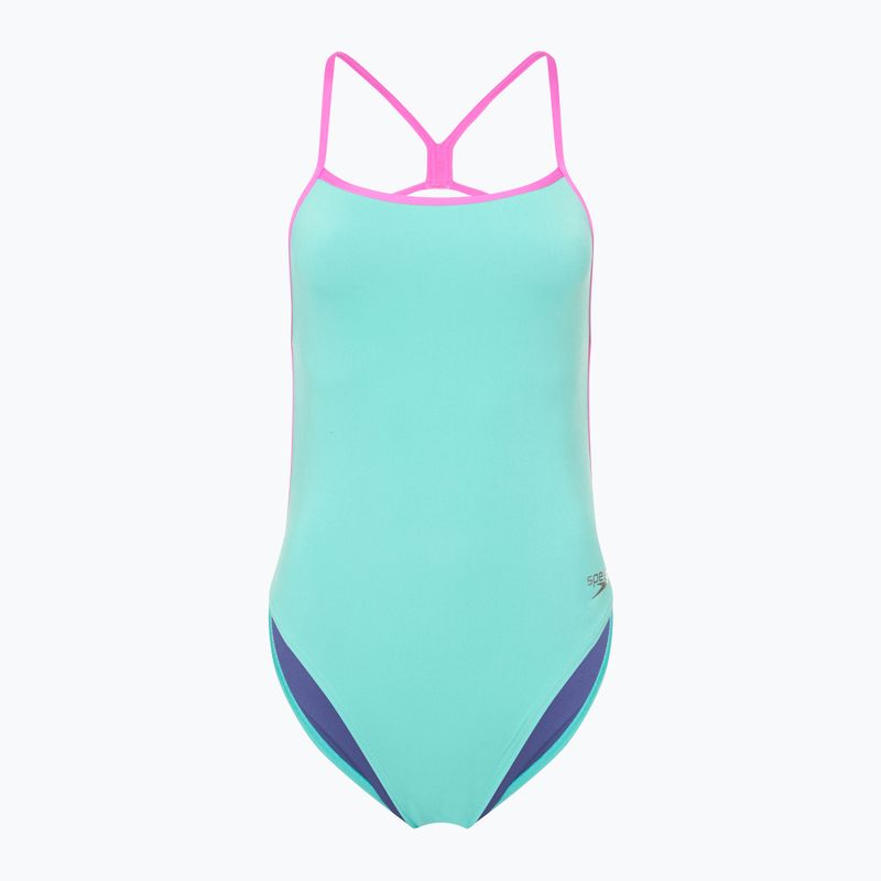 Купальник суцільний жіночий Speedo Solid Vback arctic glass