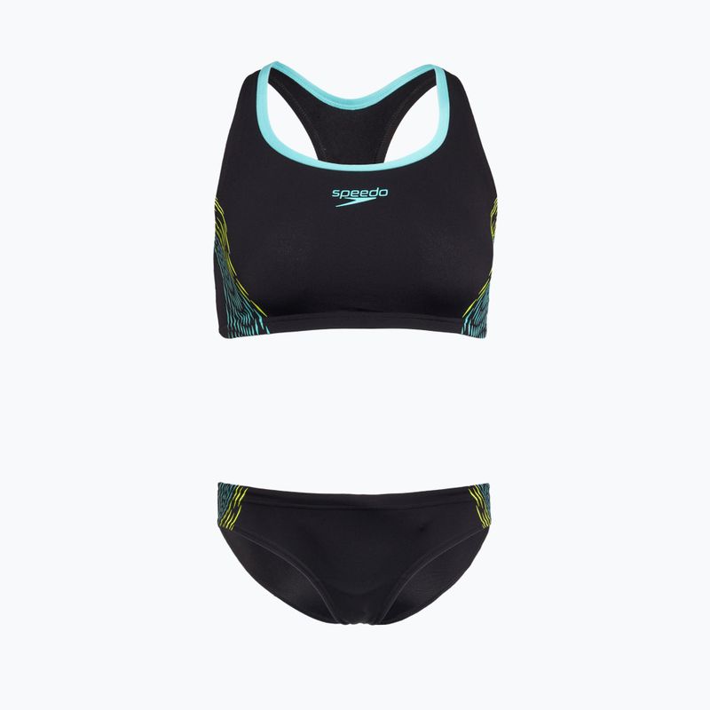 Купальник роздільний жіночий Speedo Placement hyper yellow
