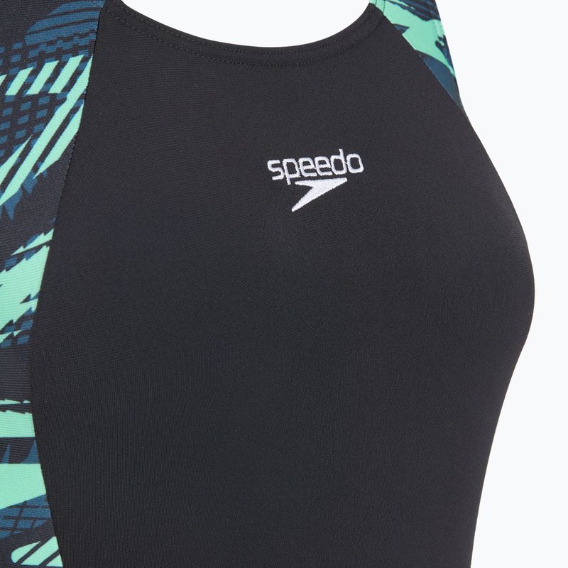 Купальник суцільний жіночий Speedo HyperBoom Splice Legsuit dark teal 3