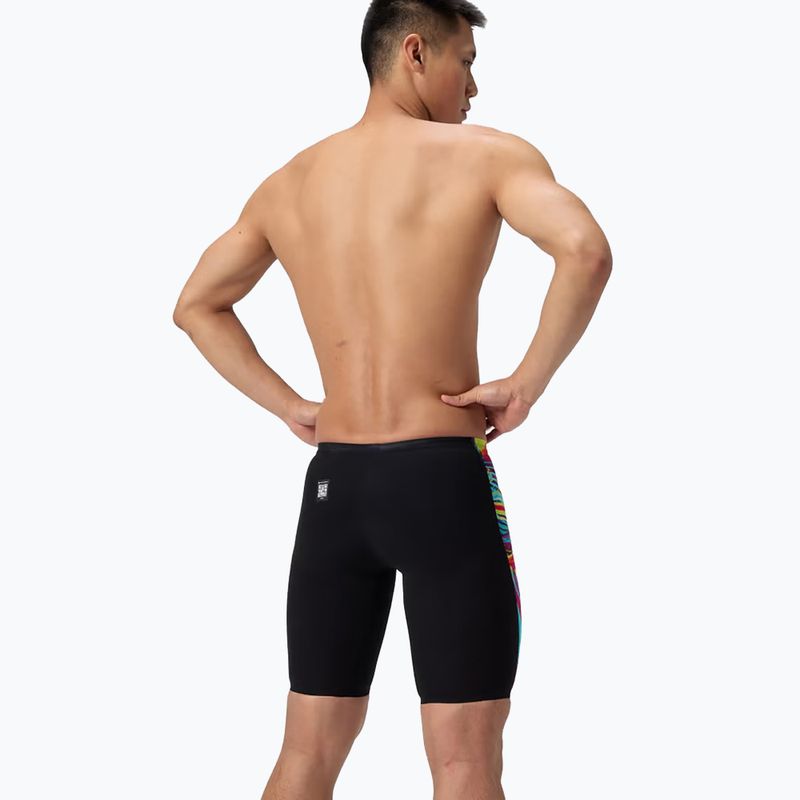 Плавки чоловічі Speedo Fastskin LZR Pure Valor 2.0 Jammer molten black/molten blur 3