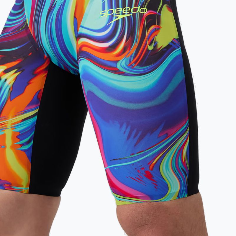 Плавки чоловічі Speedo Fastskin LZR Pure Valor 2.0 Jammer molten black/molten blur 5