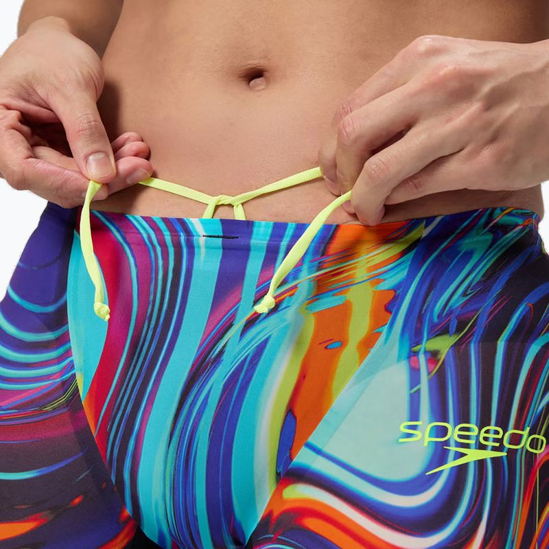 Плавки чоловічі Speedo Fastskin LZR Pure Valor 2.0 Jammer molten black/molten blur 6