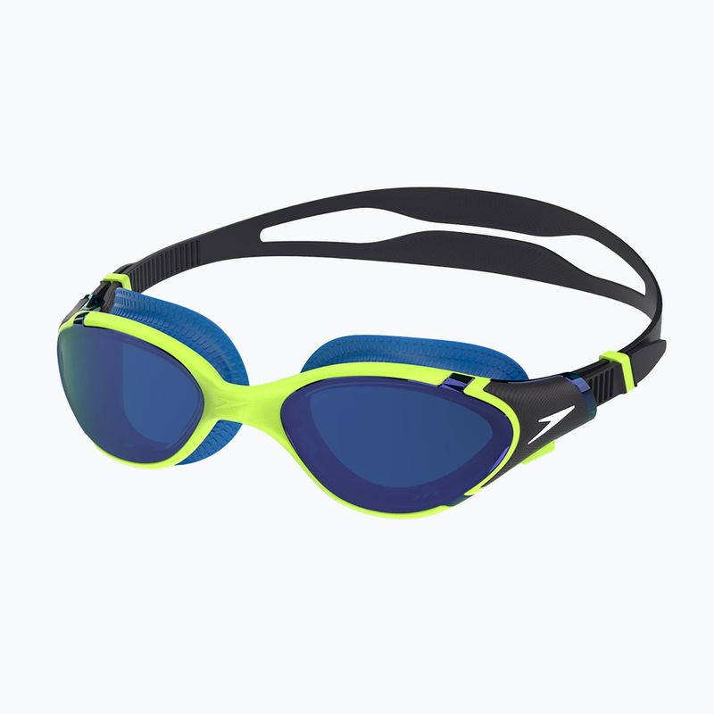 Окуляри для плавання Speedo Biofuse 2.0 Mirror electric lime / cobalt / iris mirror