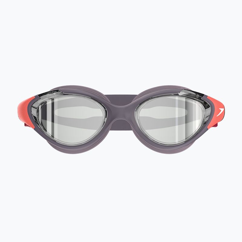 Окуляри для плавання жіночі Speedo Biofuse 2.0 Mirror vintage fog / steel / silver mirror 2
