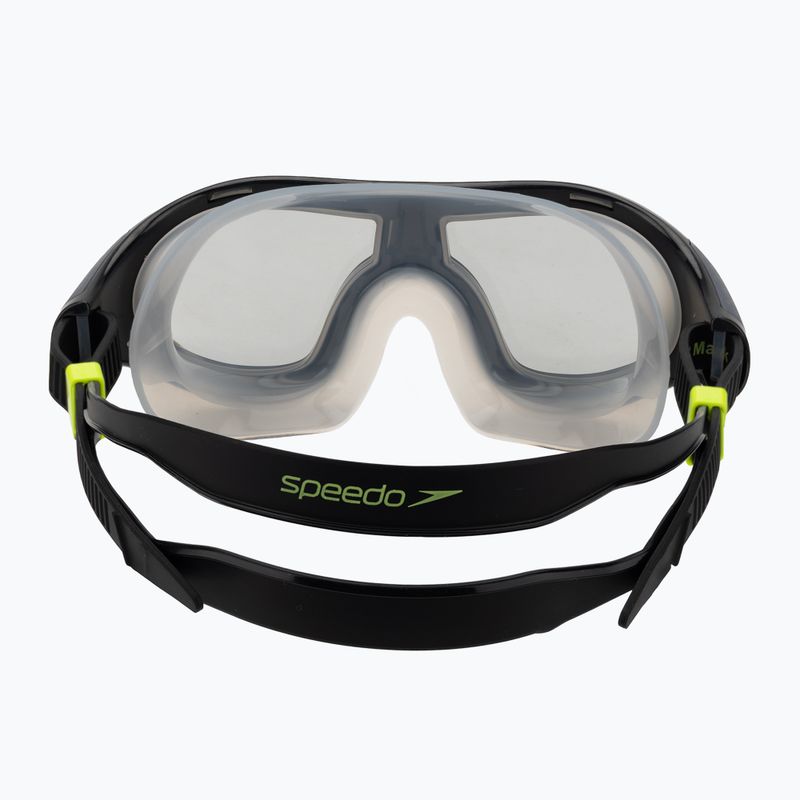 Маска для плавання Speedo Biofuse 2.0 black / steel 4