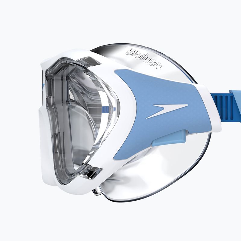 Маска для плавання Speedo Biofuse 2.0 white / clear 4