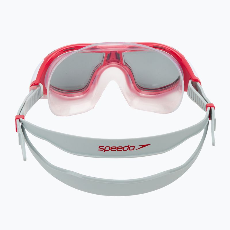 Маска для плавання дитяча Speedo Biofuse 2.0 high risk red / smoke 4