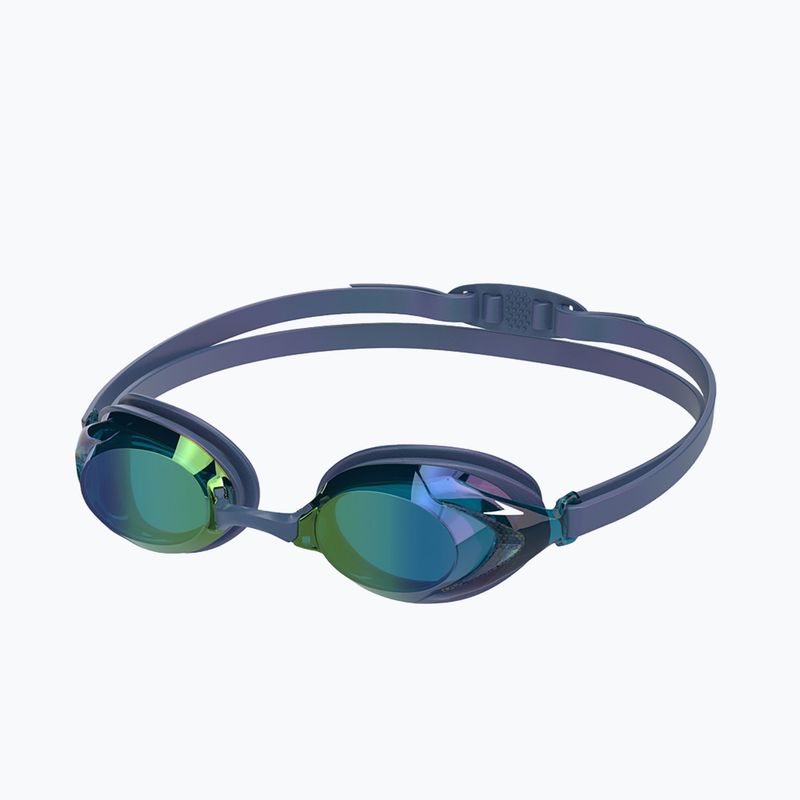 Окуляри для плавання дитячі Speedo Vanquisher 3.0 Mirror LTD Junior nocturnal / cobalt / aurora mirror