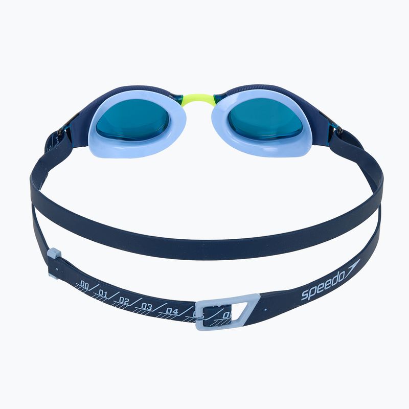 Окуляри для плавання Speedo Fastskin Hyper Elite Mirror night / cobalt / silver mirror 4