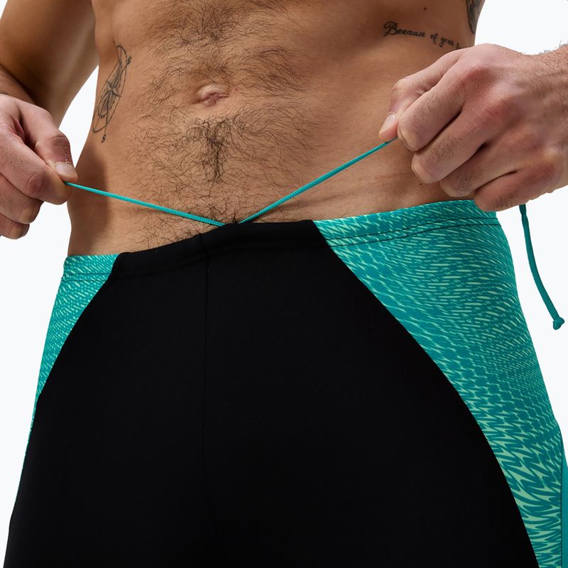 Плавки чоловічі Speedo Endurance+ MAX Splice Jammer black/turquoise gem 5