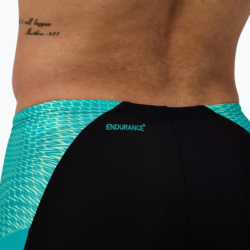 Плавки чоловічі Speedo Endurance+ MAX Splice Jammer black/turquoise gem 6