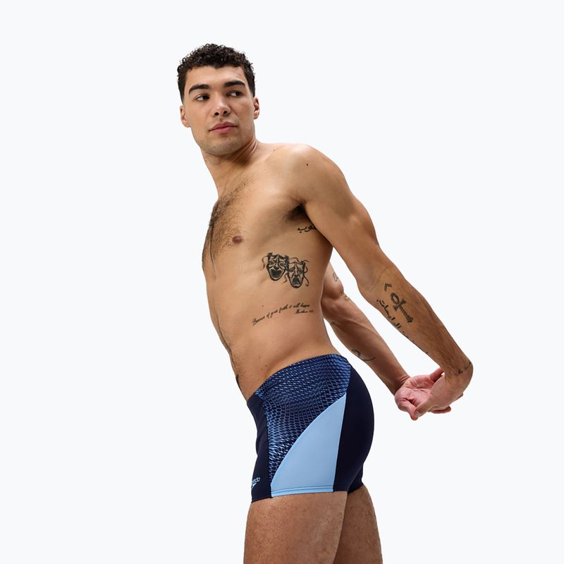 Плавки чоловічі Speedo Endurance+ MAX Splice Aquashort navy/sugar blue 4