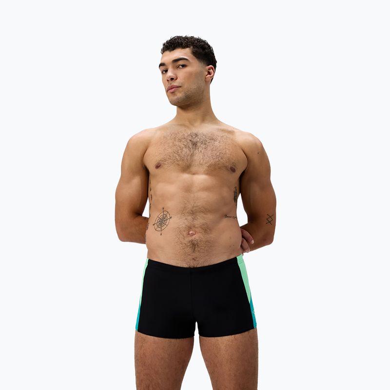 Плавки чоловічі Speedo Dive Aquashort black/turquoise gem