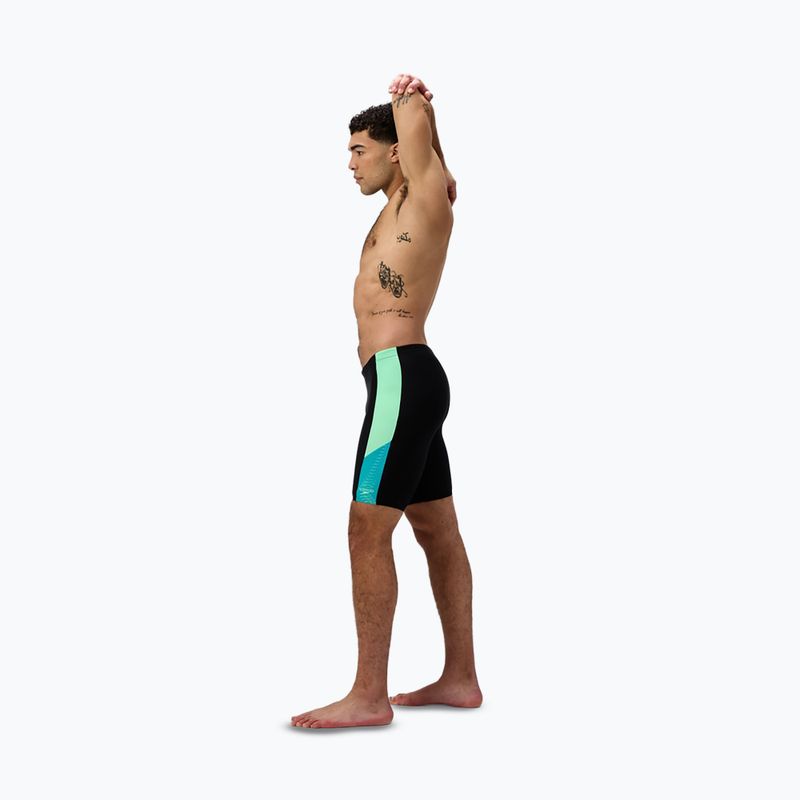 Плавки чоловічі Speedo Dive Jammer black/turquoise gem 2