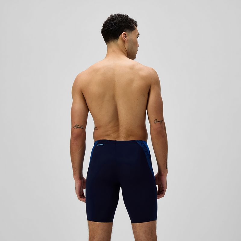 Плавки чоловічі Speedo Hyper Boom Splice grey lead/neon coral 3