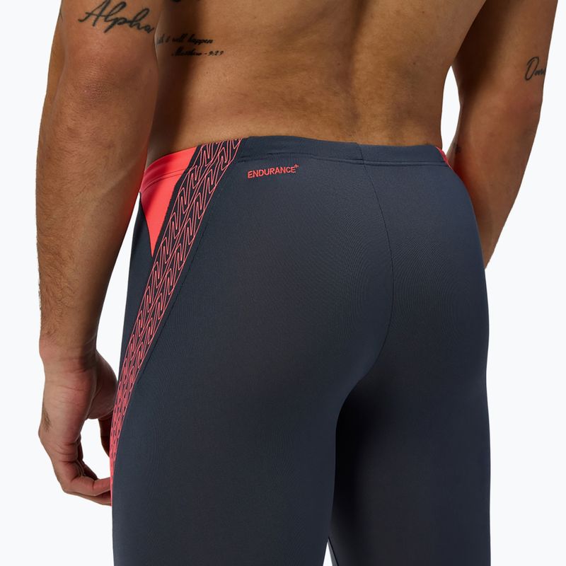 Плавки чоловічі Speedo Hyper Boom Splice grey lead/neon coral 7