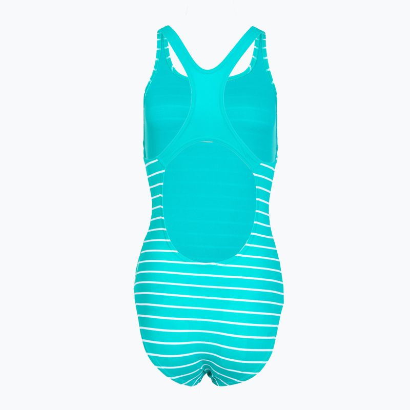 Купальник суцільний жіночий Speedo Eco Endurance+ Printed Medalist turquoise gem 2