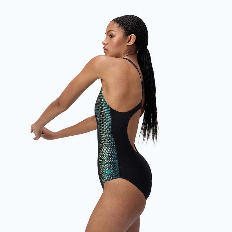 Купальник суцільний жіночий Speedo Digital Printed Medalist turquoise gem 4