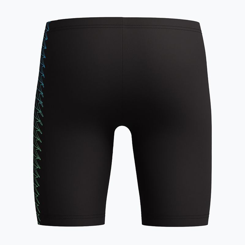 Джамери дитячі Speedo Plastisol Placement Jammer black/alfalfa green 2