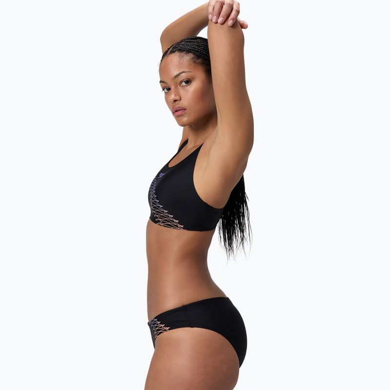 Жіночий купальник з двох частин Speedo Placement 2pc set bright peach 4