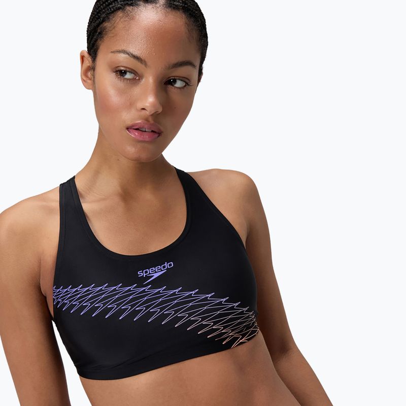 Жіночий купальник з двох частин Speedo Placement 2pc set bright peach 5