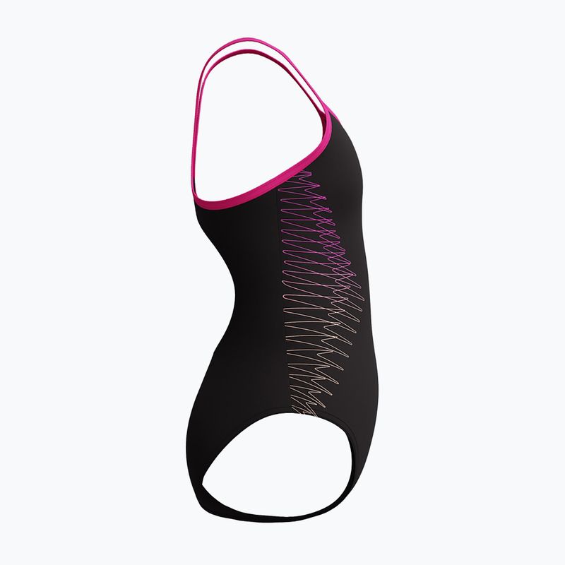 Купальник суцільний дитячий Speedo Platisol Placement Thinstrap Muscleback flare pink 4