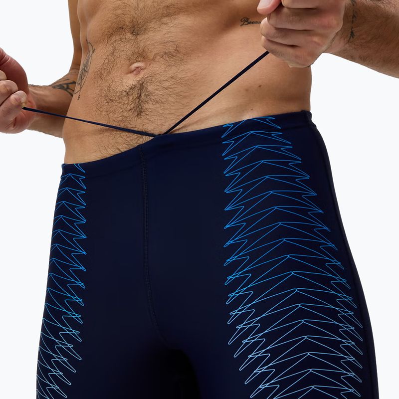 Джамери чоловічі Speedo Duo Logo Print Mid Jammer navy/sugar blue 5