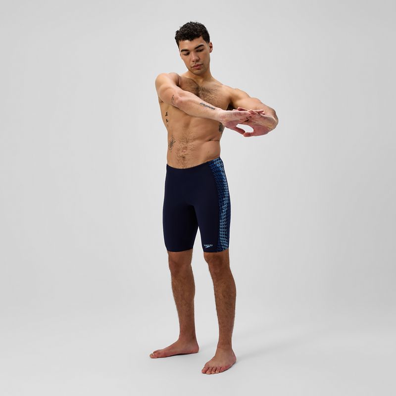Плавки чоловічі Speedo Endurance+ Tech Panel Jammer navy/sugar blue 2
