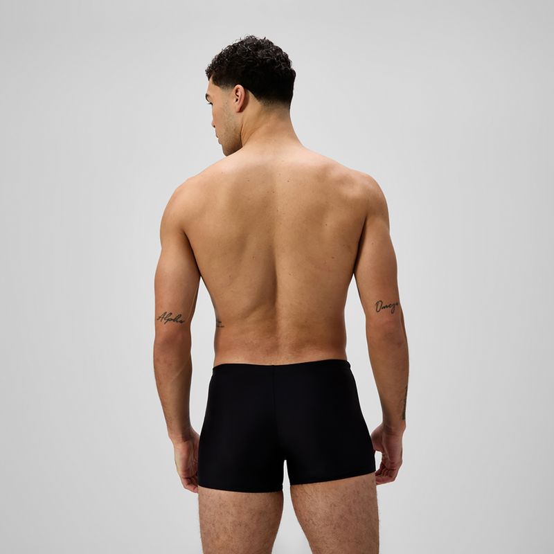 Плавки чоловічі Speedo Medley Logo Aquashort black/alfalfa green 3
