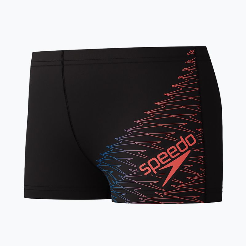 Плавки дитячі Speedo Medley Logo Aquashort anthracite/neon coral 3