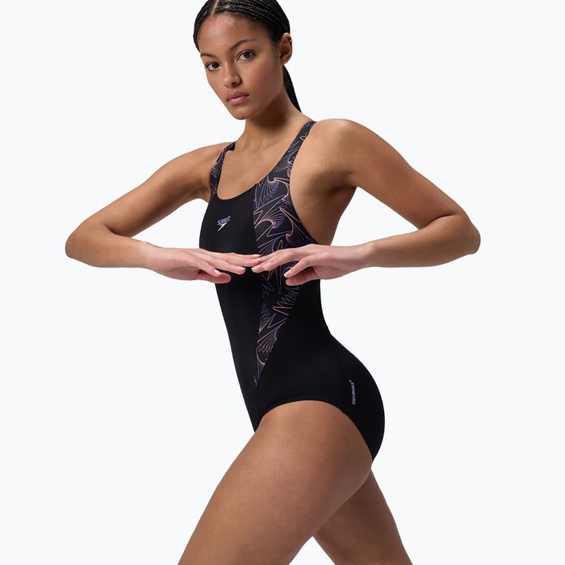 Купальник суцільний жіночий Speedo HyperBoom Splice Muscleback bright peach 4