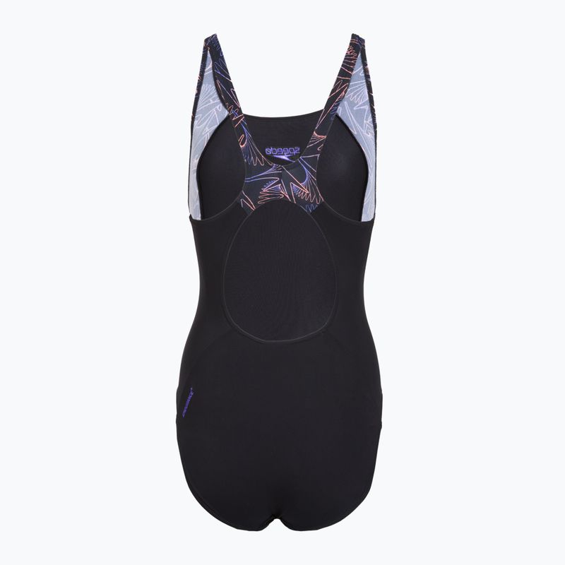 Купальник суцільний жіночий Speedo HyperBoom Splice Muscleback bright peach 2