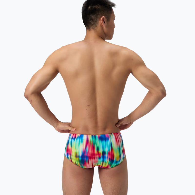 Плавки чоловічі Speedo Printed 13.5 см Brief prismatic paradise/ruby 3
