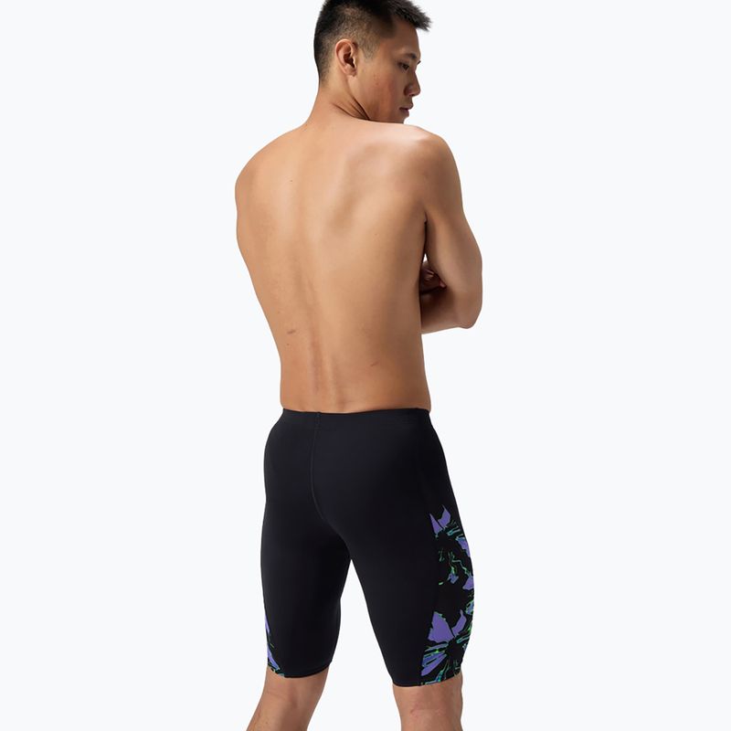 Плавки чоловічі Speedo ML Printed Side Spliced gloral glitch/black 3