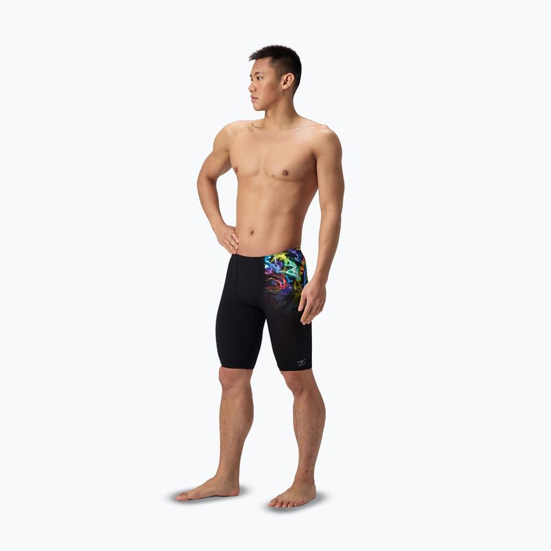 Плавки чоловічі Speedo Placement Printed static volta/black 2