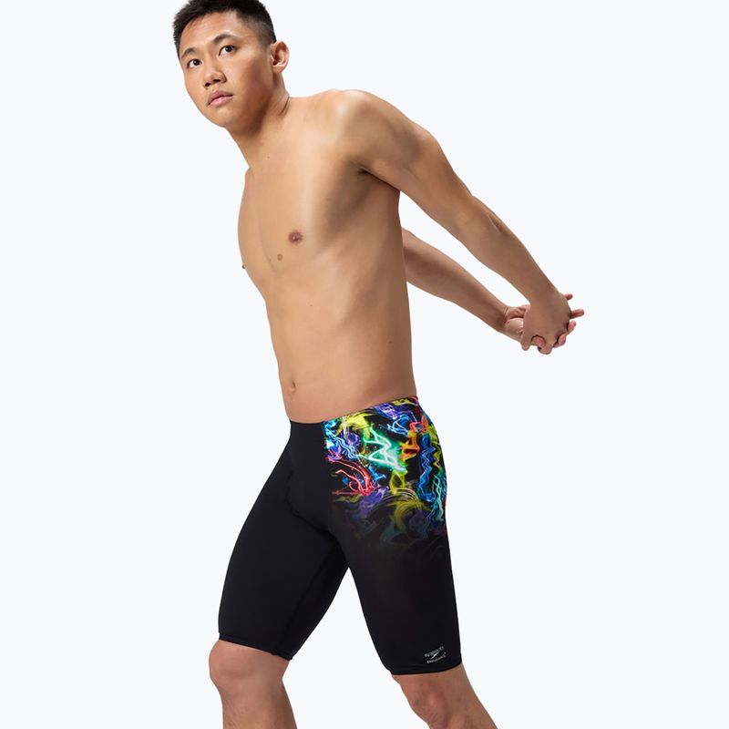 Плавки чоловічі Speedo Placement Printed static volta/black 4