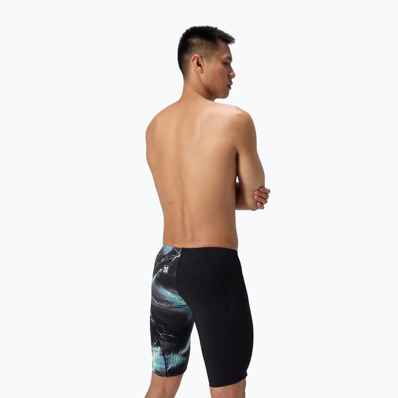Плавки чоловічі Speedo Fastskin LZR Ignite Jammer electro static/black 3