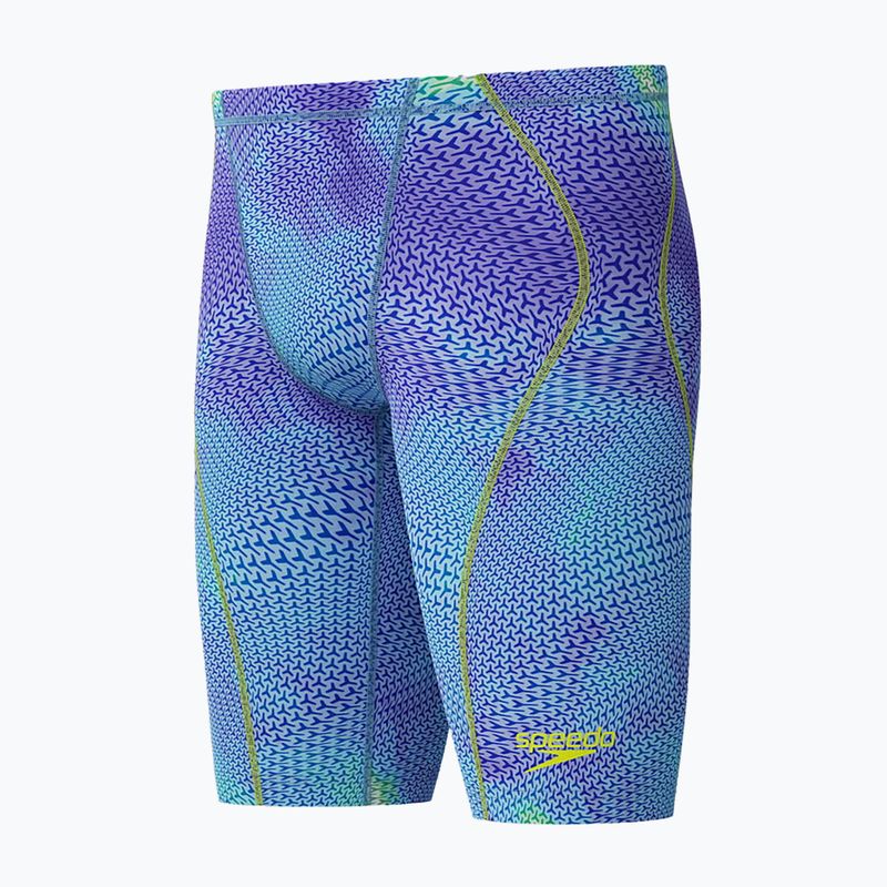 Плавки чоловічі Speedo Fastskin HyperSpark Printed Jammer under current/sugar blue 3