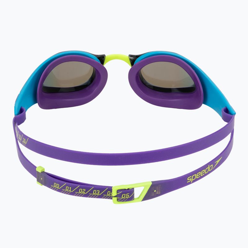 Окуляри для плавання Speedo Fastskin Pure Focus Mirror mayan blue/cobalt/tropical horizon 4
