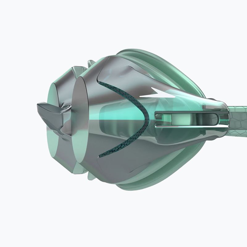 Окуляри для плавання Speedo Vanquisher 3.0 Mirror Ltd storm green/grey/emerald matte mirror ltd 3